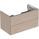 Geberit ONE - Шкаф за мивка 89x50x47 см, 2 чекмеджета, дъб 505.263. 00.5 (505.263.00.5)