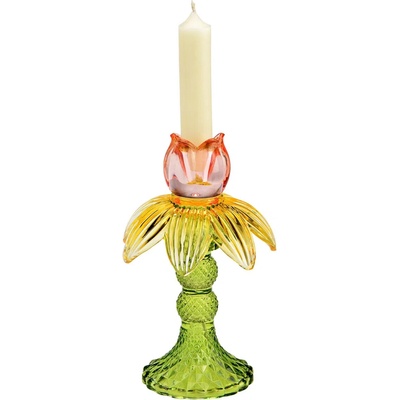 Sklenený svietnik Tulipán 17 cm - G.Wurm