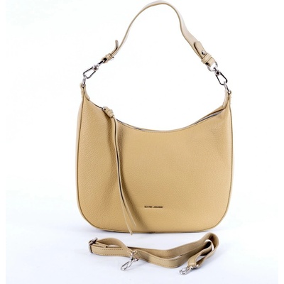 David Jones Středně velká kabelka na rameno crossbody 6901-2 světle hořčicová