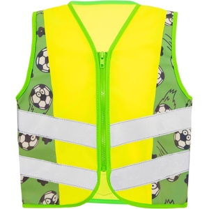 Korntex HI-VIS ACTION / Детска светлоотразителна жилетка - HV жълто/футбол XS (76ACTNana00)