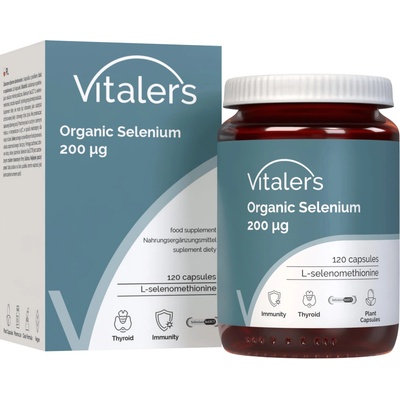 Vitaler's Organický selén 200 mcg 120 kapsúl