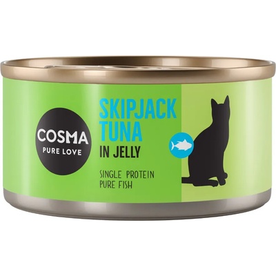 Cosma 24x170г ивчест тунец желе Cosma Original консервирана храна за котки