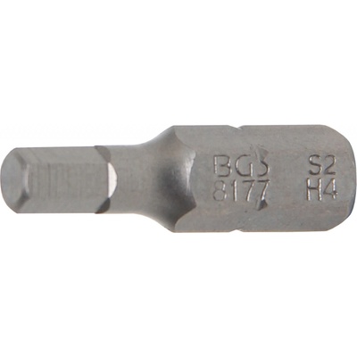 Bit BGS šestihran 6,3 mm 1/4" vnitřní šestihran 4 mm