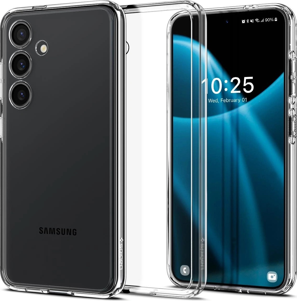 Spigen Ultra Hybrid Samsung Galaxy S24 Case crystal clear (ACS07349)