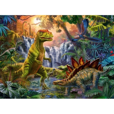 Ravensburger V říši dinosaurů XXL 100 dielov