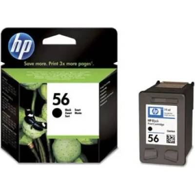 HP Консуматив, HP 56 Black Inkjet Print Cartridge (C6656AE)