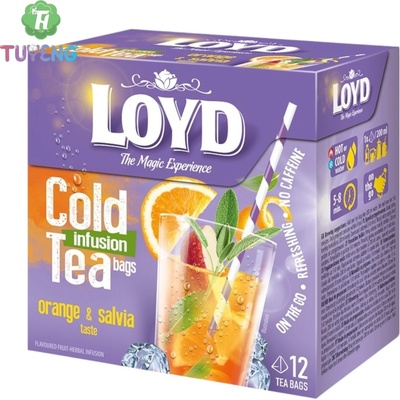Loyd čaj Cold Tea Pomeranč a šalvěj 12 x 2,5 g