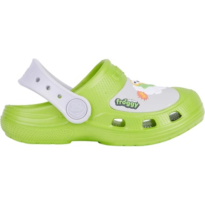 Coqui Detské sandále MAXI HERO svetlo zelenásivá