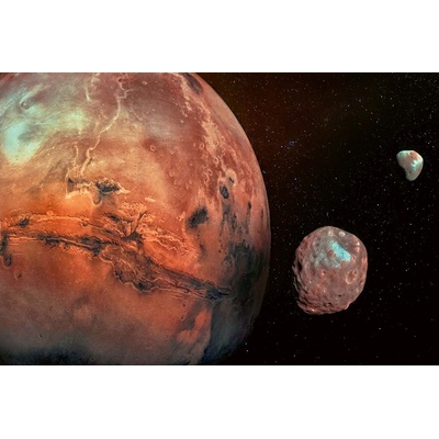 DIMEX ART Флизелинов фототапет планетата марс 375 x 250 см