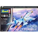 Revell Plastic ModelKit letadlo 03948 Su-27 Flanker 1:144