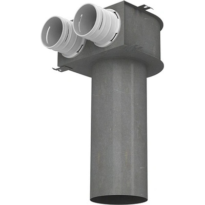 Dalap Kovový konektor do stropu pre potrubie Flexitech 63 mm, 2 príruby