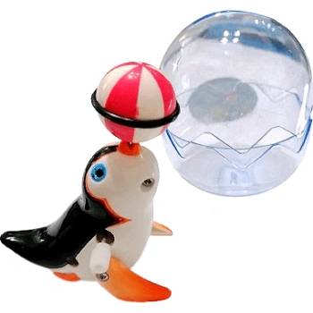 Image 1 of Пингвинче с топка и механизъм за навиване 8064