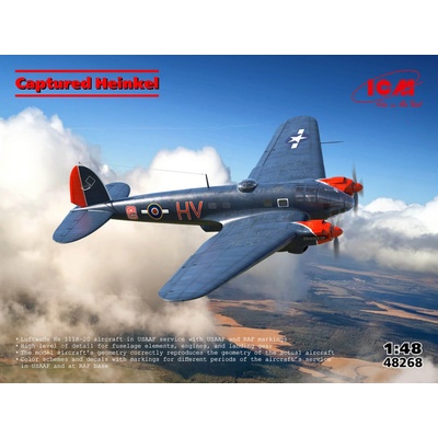 ICM Captured Heinkel He 111 H-20 USAAF/RAF 1:48