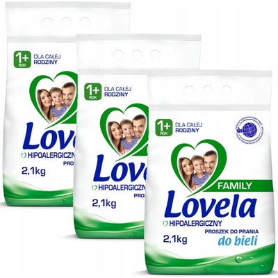 Lovela Prací prášek univerzální 3 x 2,1 kg