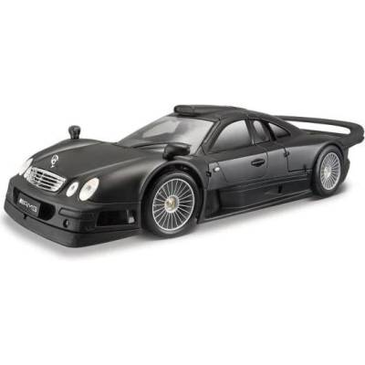 MaistoMercedes-Benz CLK-GTR street version matný čierny 1:18