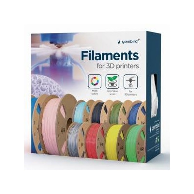 Gembird 3D Printer Filament PLA/1.75mm/Brown