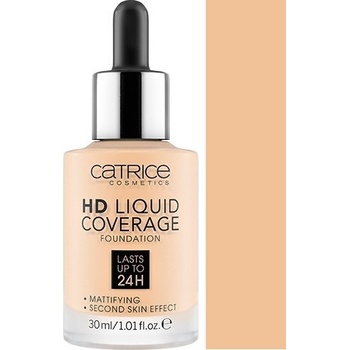Catrice HD Liquid Coverage Foundation make-up 002 Porcelain Beige 30 ml