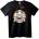 NOONEBRAND Тениска Панда с Папийонка - 2XL, Black