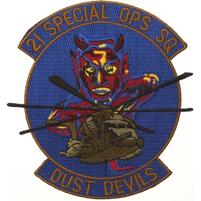 Nášivka textilná 101 Inc 21 Special Ops SQ Dust Devils - farebná