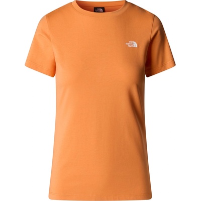 The North Face Дамска тениска The North Face Simple Dome Regular Fit T-Shirt Womens - Papaya