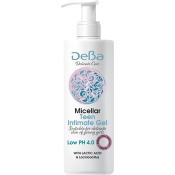 Deva Мицеларен интимен гел Delicate Care Teen, рН 4.0, 200 ml