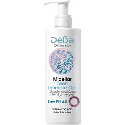 Deva Мицеларен интимен гел Delicate Care Teen, рН 4.0, 200 ml