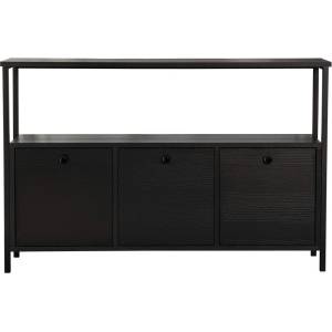 Kalune Design Черна матова конзолна маса 29, 5x120 cm Solace - Kalune Design (241NRD1344)