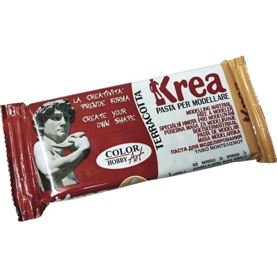 Krea modelovací hmota samotvrdnoucí terakota 500 g – Zboží Mobilmania
