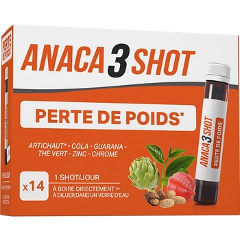 Anaca3 Анака3 За оптимално телесно тегло, 14 флакона x 25 ml | Anaca3 (335402 NTRV)