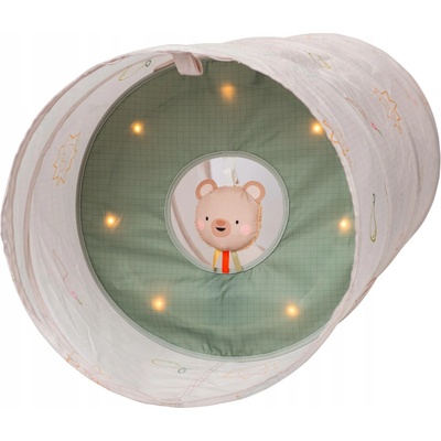 Taf Toys Svítící tunel Glow & Go s medvídkem 6 m+