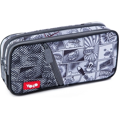YOLO Несесер Yolo Comics - 2 ципа (121274-165-79)