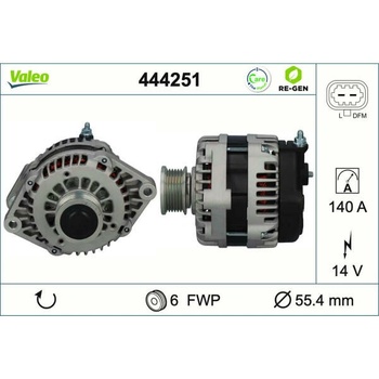 generátor VALEO 444251