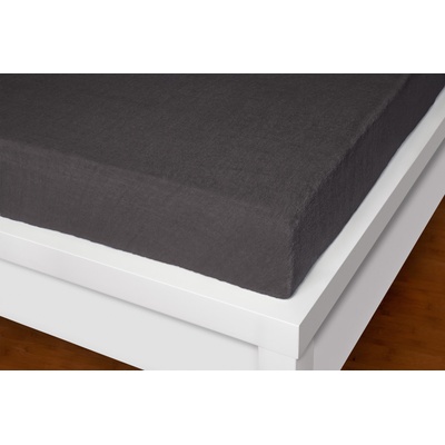 Xhouse Froté prostěradlo Exclusive černé 220x200