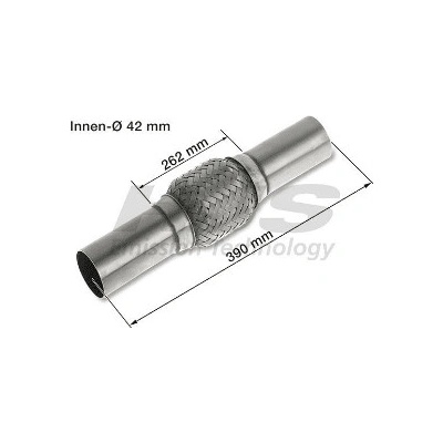 Pružný díl výfuku HJS interFLEX connector 83 00 8533