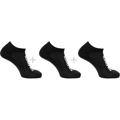 Salomon Nízke Everyday Low 3-Pack ponožiek čierna