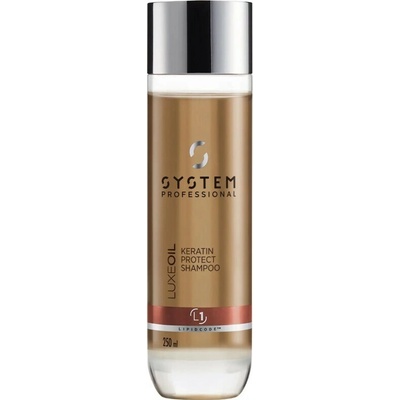 WELLA System Professional Luxeoil Keratin Protect Shampoo keratínový šampón 250ml