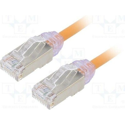 Panduit STP28X0.5MOR Patch F/UTP Cat 6a RJ45 vidlice z obou stran drát Cu
