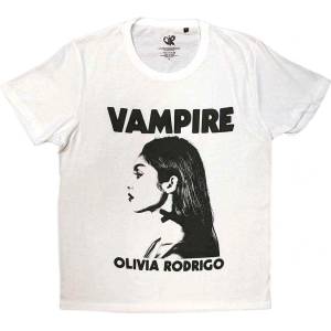 Olivia Rodrigo Vampire White XL Риза (OLIVTS08MW04)