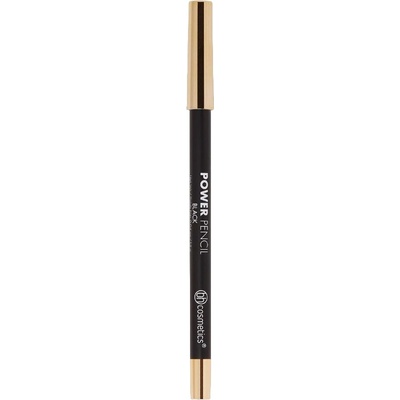 BH Cosmetics Водоустойчив молив за очи Power, Black, 1.2 g