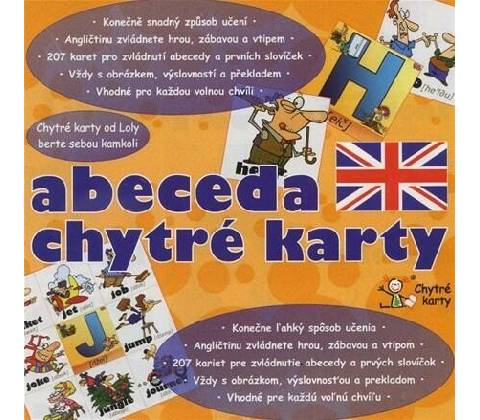 Chytré karty Angličtina abeceda