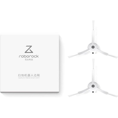 Roborock S8, S8+, S8 Pro Ultra, Q-Revo kartáč boční 3-ramenný bílý 2 ks – Zboží Dáma