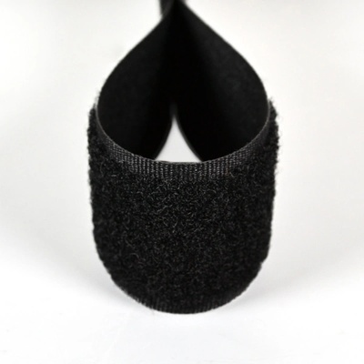 Takoy Suchý zip plyš černý 3 cm-NS-14330