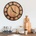Wall Clock 325172 vidaXL