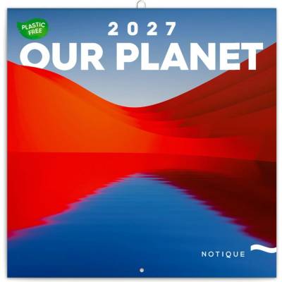 NOTIQUE Poznámkový Naše Planeta PLASTIC FREE, 30 x 30 cm 2027