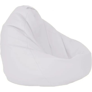 Pufrelax Пуф круша 320л. , Nirvana Grande - Teteron White, За открито, Перящ се калъф, Пълнеж от Полистиролни перли