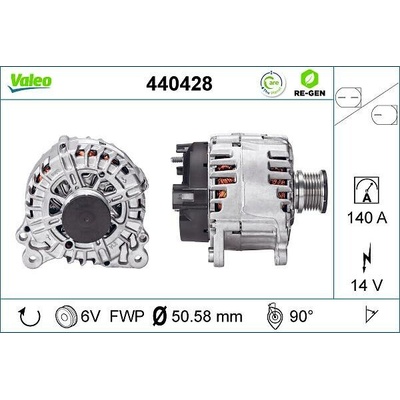 Alternátor VALEO 440428