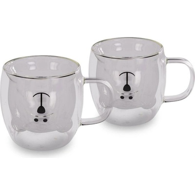 VASO LAMART LT9125 SET 2 BEAR ČIRÝ 250 ml