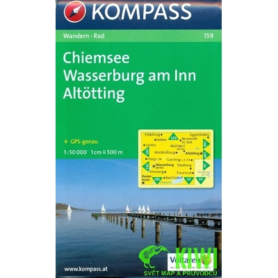 Chiemsee, Wasserburg am Inn 1:50 t.