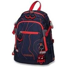 Detský batoh Schneiders Ninja Revenge Black Red