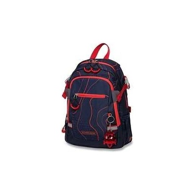 Detský batoh Schneiders Ninja Revenge Black Red
